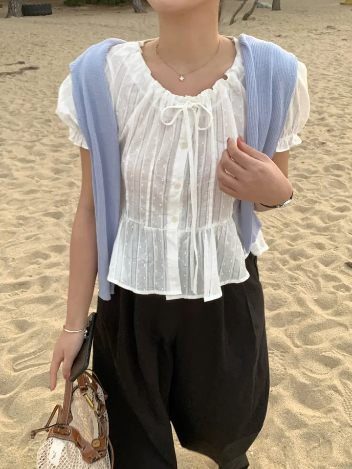 [린넨]한스 크롭 골지가디건*일주일 소요됩니다 상세 이미지 32
