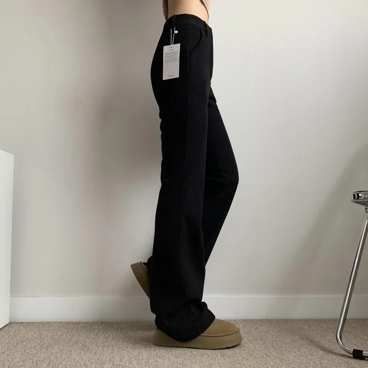 *코듀로이* ~2XL [기장선택/융기모] 도톰 스판 골덴 히든밴딩 하이웨스트 슬림부츠컷 슬랙스 고퀄 몸매보정 키작녀 키큰녀 빅사이즈 상세 이미지 21