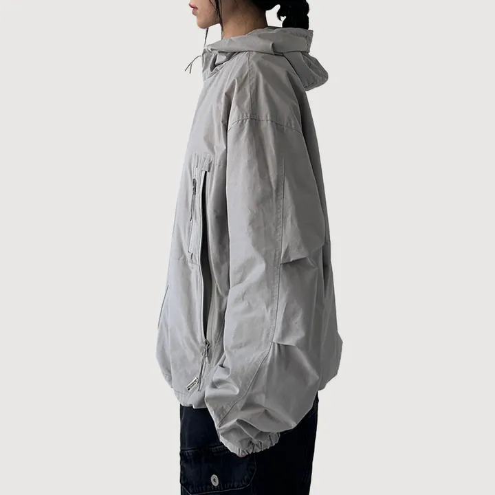[오버핏,퀄보장/UNISEX] 케이 파스텔 후드 바람막이 (3color) 상세 이미지 18