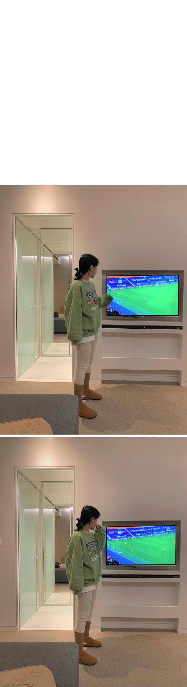 [데일리템/따뜻해요☕]스판 피치 기모 레깅스 (4color) 상세 이미지 9