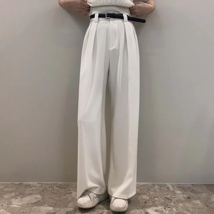 [영상인증✨/벨트set]보정이 필요없는, 차르르 일자 와이드핏의 정석 슬랙스 벨트set팬츠 - 5color 상세 이미지 23