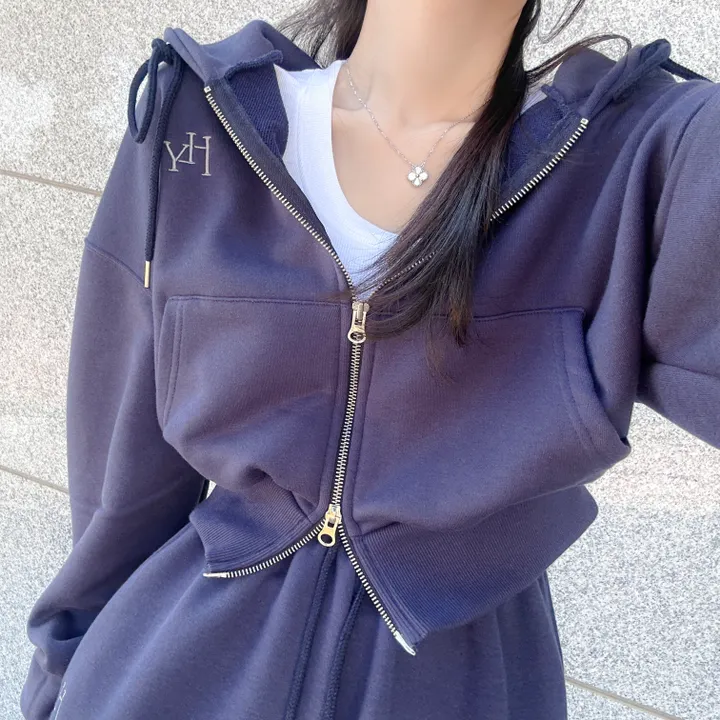 [브랜드퀄/허리잘-록] made 알론 아방핏 투웨이 후드집업 봄후드집업 봄트레이닝 봄자켓 상세 이미지 29