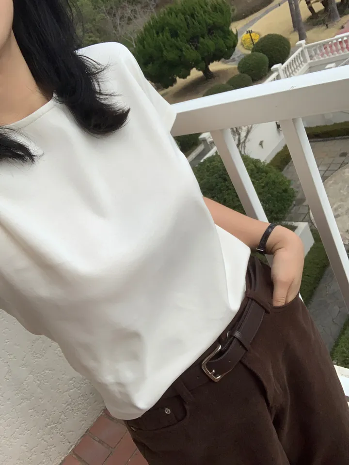 [reasoner]플레인 뒷절개 기본반팔티* 2번 4차 입고중 상세 이미지 23