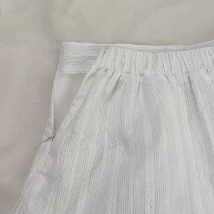 [SET*/자개단추] 아일릿 블라우스 스커트 세트-2col 상세 이미지 19