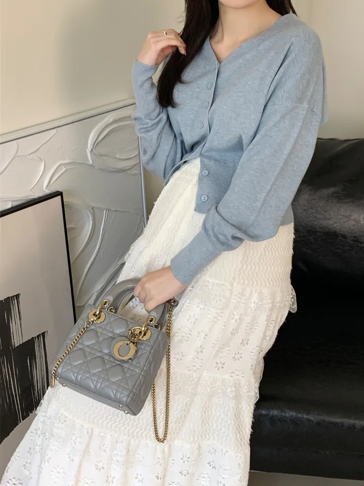 코튼캔디 니트 캐시미어 임산부 가디건 상세 이미지 27