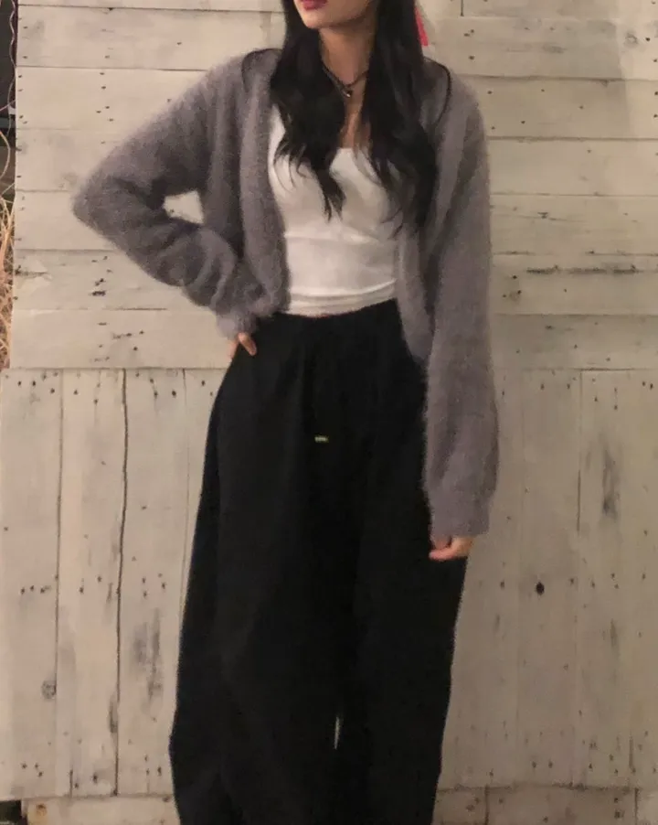 bubble boucle cardigan (2color) 버블 부클 퍼 가디건 상세 이미지 16