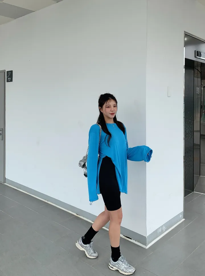 (옆구리찡김X/Y존부각X/운동복가능) 매끄니 5부 레깅스 상세 이미지 9
