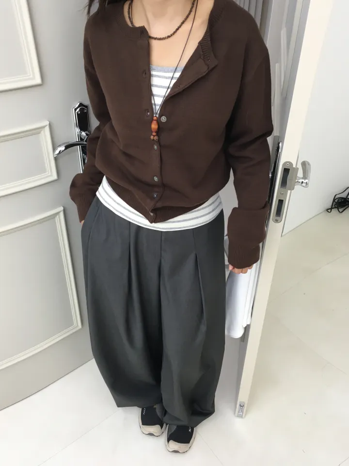 너드 소프트 가디건 (5color) 상세 이미지 43