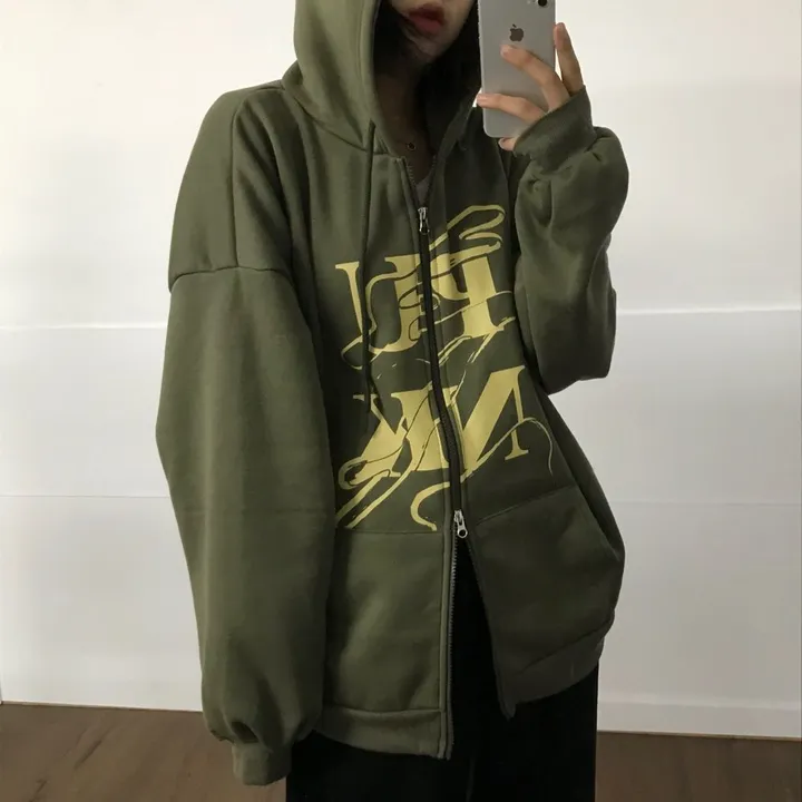(기모선택/국내)Punk Two way Hooded zip-up - 3color 상세 이미지 9