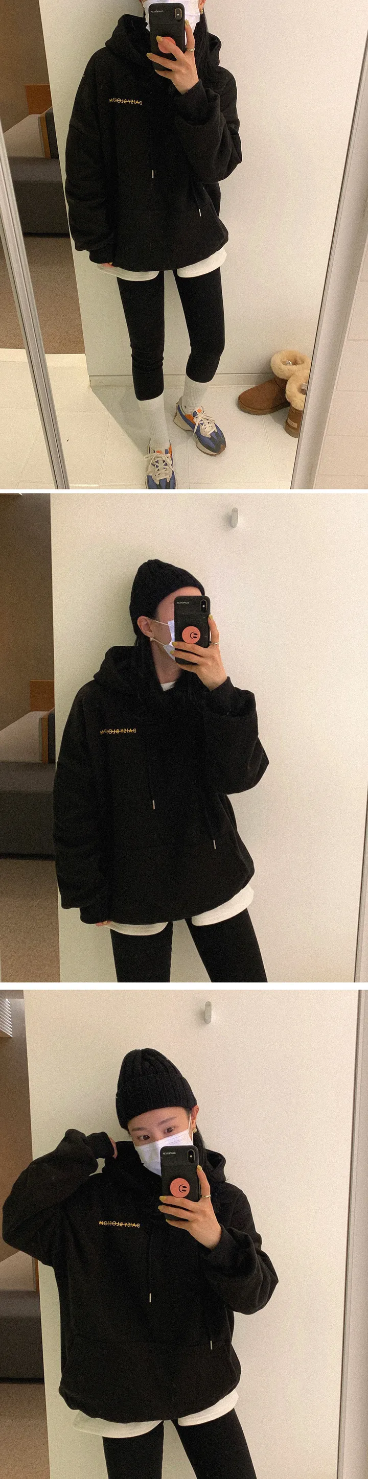 [데일리템/따뜻해요☕]스판 피치 기모 레깅스 (4color) 상세 이미지 39