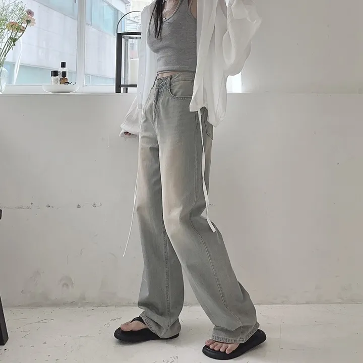 [당일출고] #누적10만장 썸머ver [MADE] 블림진 오버핏 딥 브러쉬 롱 와이드 데님 팬츠 (기장선택) 상세 이미지 109