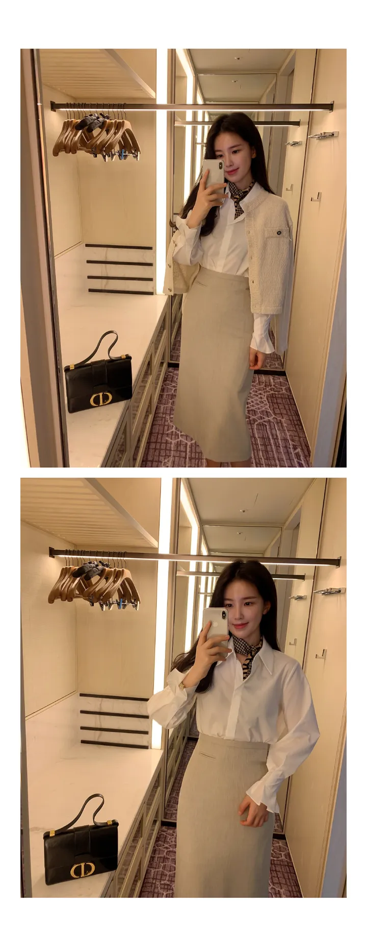 [4천장돌파][자체제작] 죠니 카라 핀턱 셔츠 상세 이미지 56