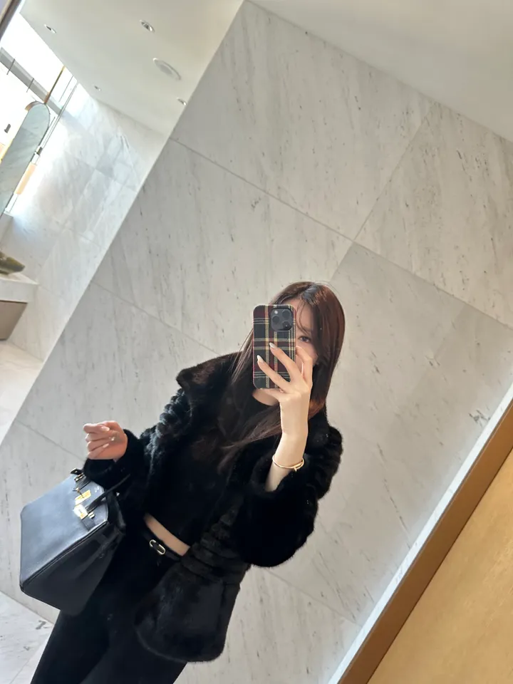 [최저가 보장] FF 페이크 밍크 카라 무스탕 코트 2color 상세 이미지 20