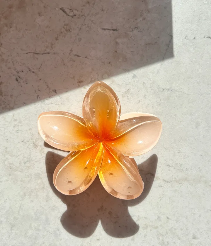 🌷집게핀증정/당일🌷 집게핀 봄 여름 13cm  투명 오로라 꼬임 사각 리본 유광 실버 하이틴 빅사이즈 꽃 반머리 묶음 헤어핀 머리핀 왕집게핀 헤어집게핀 헤어 집게삔 상세 이미지 19