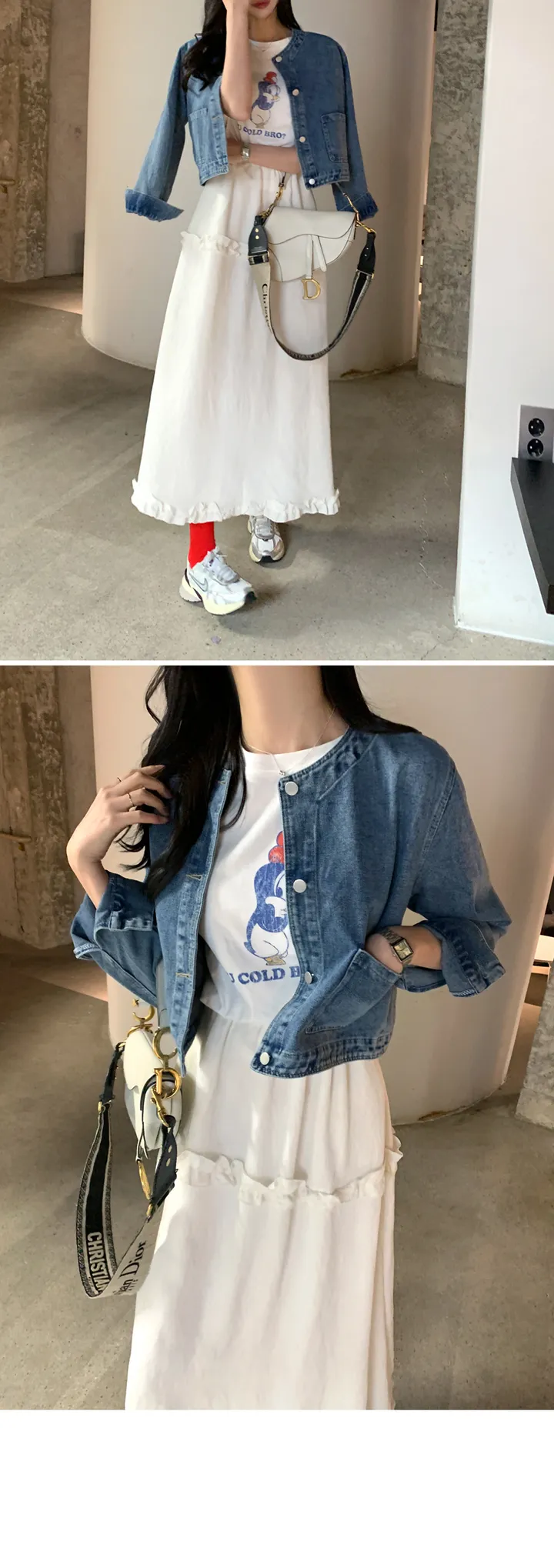 모하나 노카라 데일리 데님 자켓 상세 이미지 15
