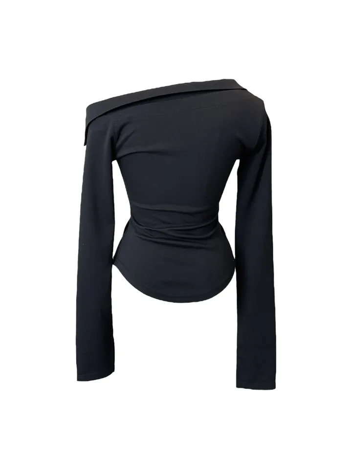 Kitzha deep v-neck blouse cardigan 키츠하 딥 브이넥 블라우스 가디건 상세 이미지 23