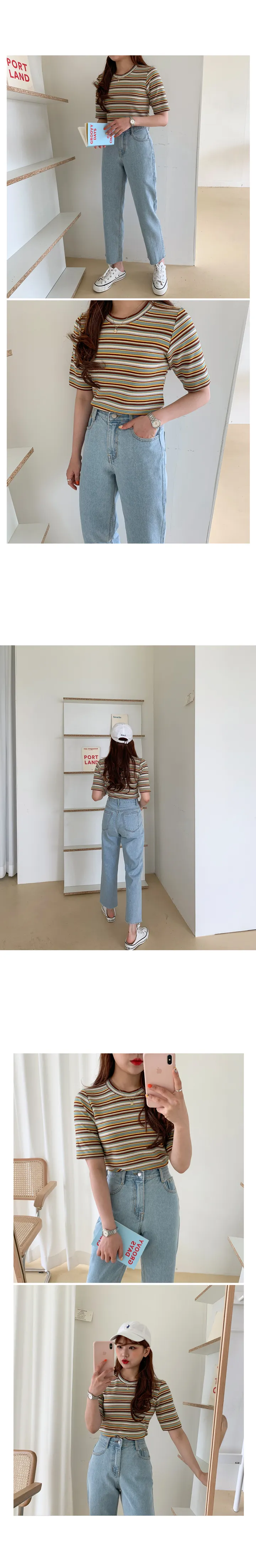 '당일발송'[landmade]인생핏키작녀썸머데님일자팬츠 (2color)'S-XL사이즈' 상세 이미지 65
