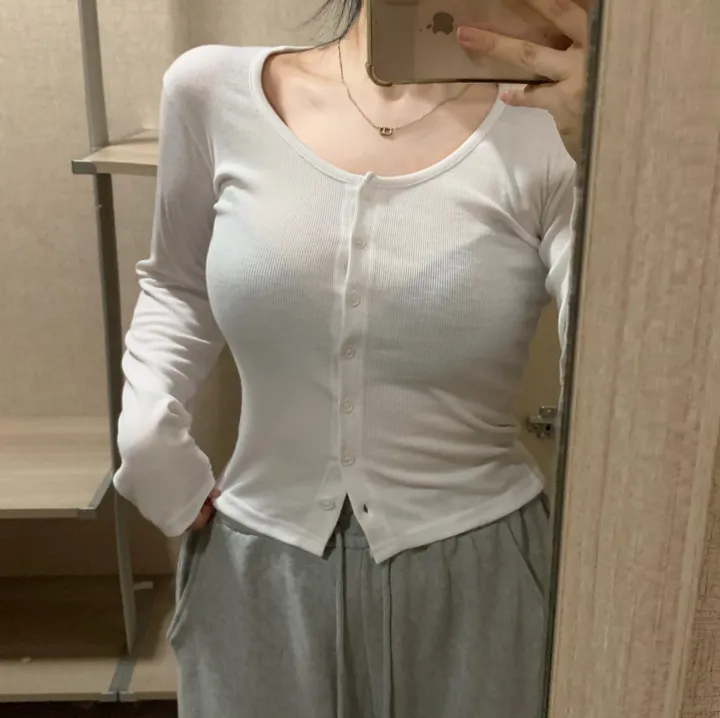 *[-3kg]슬림핏 가디건 티셔츠 상세 이미지 11