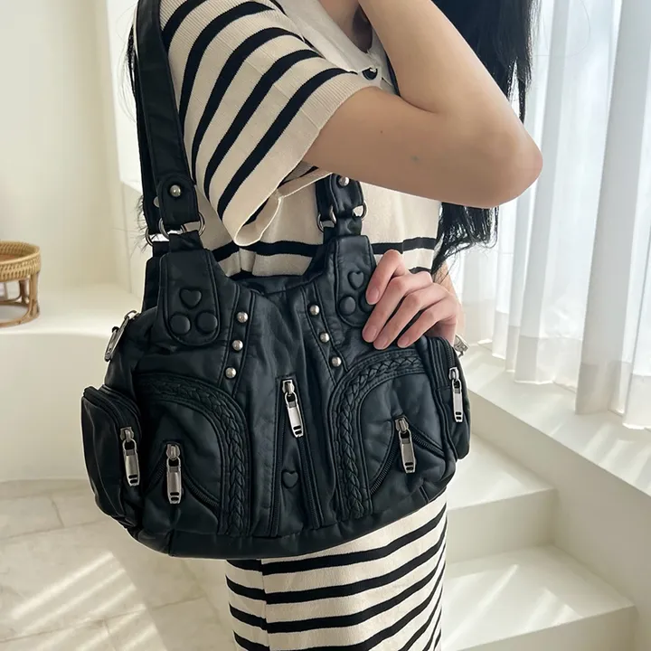Vintage heart shoulder bag 상세 이미지 4