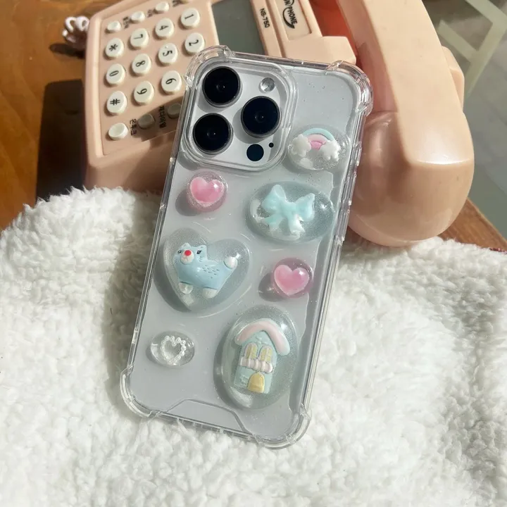 [뉴진스민지 착용]*갤럭시 S 25출시*🎀My sweet home🏠레진 폰케이스 상세 이미지 10