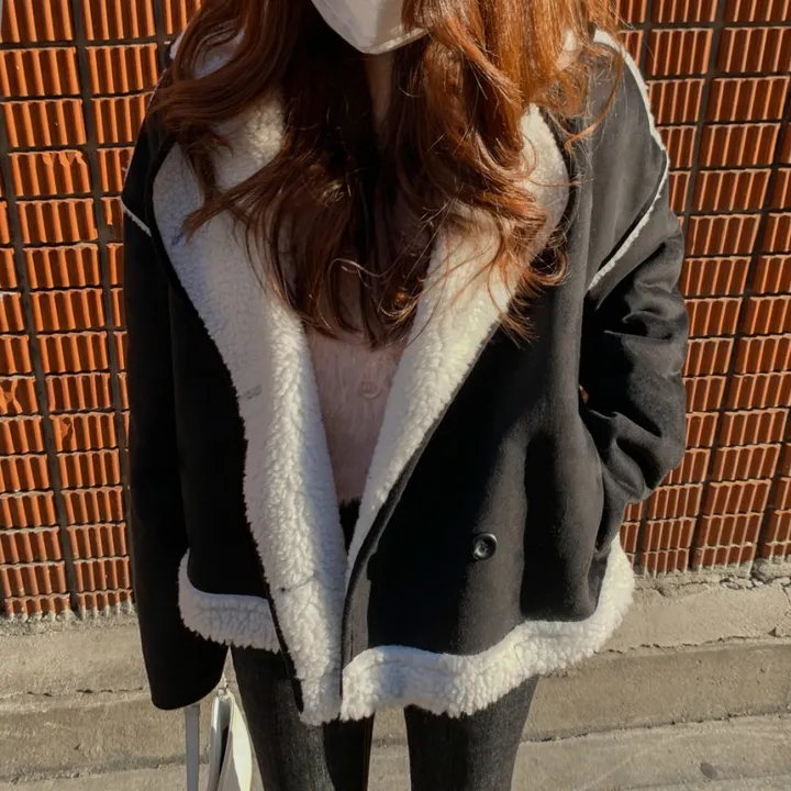 [심쿵핏/털빠짐X] 따뜻 도톰 파스텔 루즈핏 앙고라 모헤어 크롭 브이넥 벌룬 소매 깃털 퍼 니트 가디건 상세 이미지 76