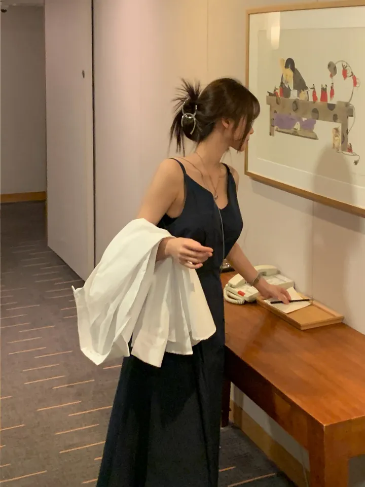 [4천장판매][MADE/핏보장인생셔츠] 에디 프렌치 코튼 오버핏 셔츠 남방 남녀공용 보이핏 레이어드 봄옷 봄신상 봄코디 봄상의 봄셔츠- 7color (KD1457,KD1910) 상세 이미지 24