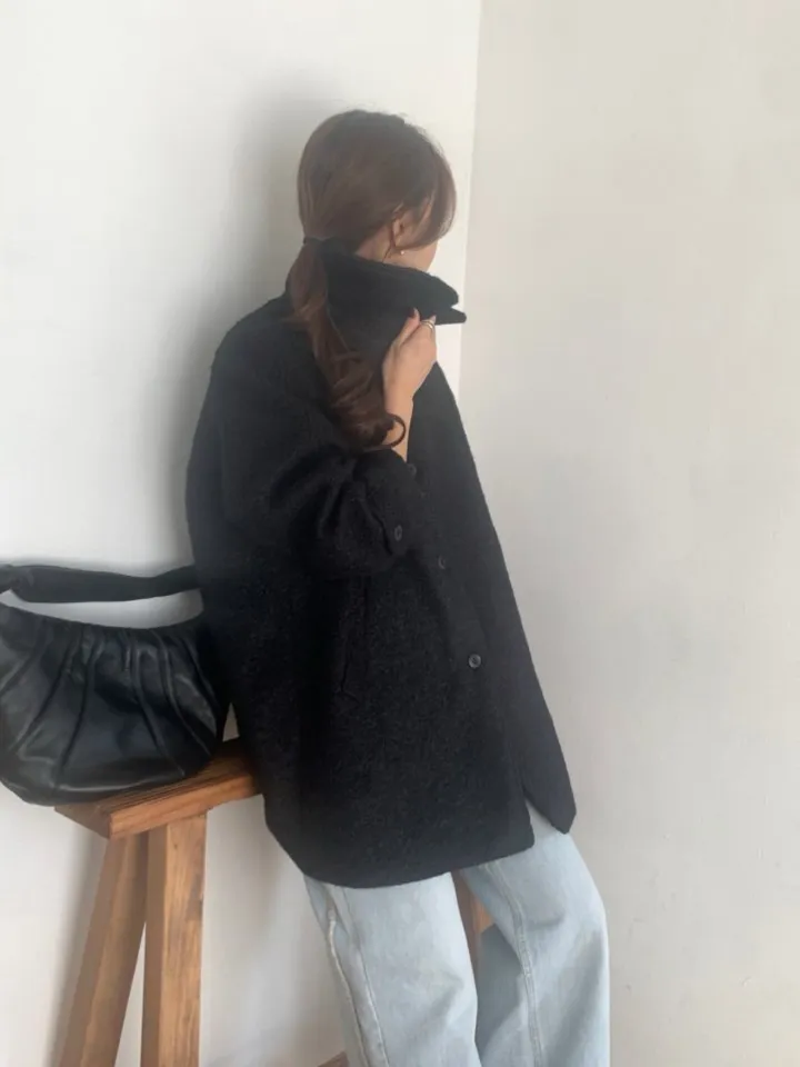 [울코트/울40%/누빔] 코지 부클코트 하프코트 코트 (3colors) 상세 이미지 78