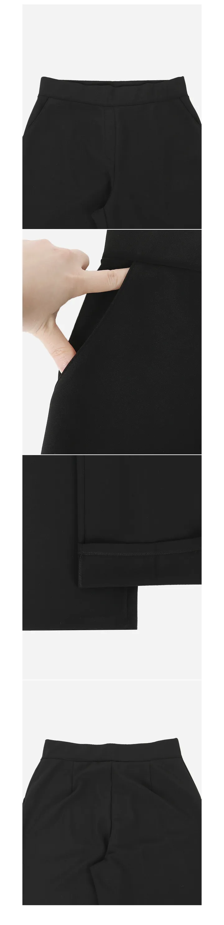 [S~2XL/완전편한,날씬핏와이드♥](기획) 쫀득세미와이드SL 상세 이미지 24