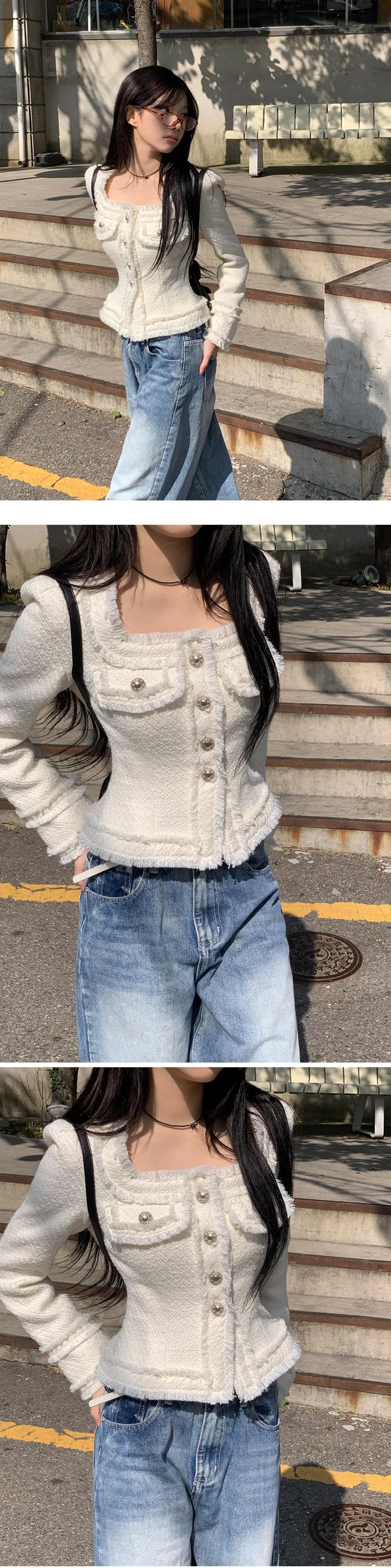 [요청업로드🎀] 비즈 리본 목걸이 상세 이미지 3