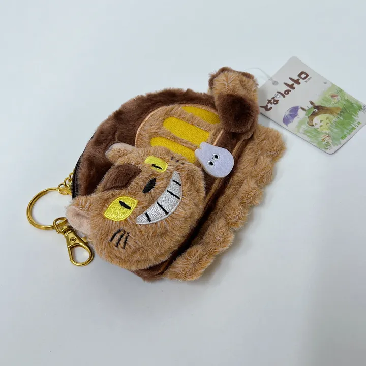 [당일발송] 고양이 버스 인형 동전지갑 지퍼미니 파우치 키링 상세 이미지 9