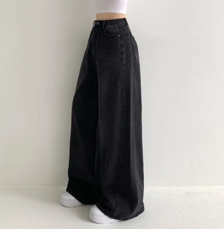 후기극찬🖤[사계절템/인생바지ᰔ] 세이브 데일리 빈티지 워싱 하이웨스트 로우 와이드 데님 팬츠 청바지 롱와이드 사계절팬츠 상세 이미지 20