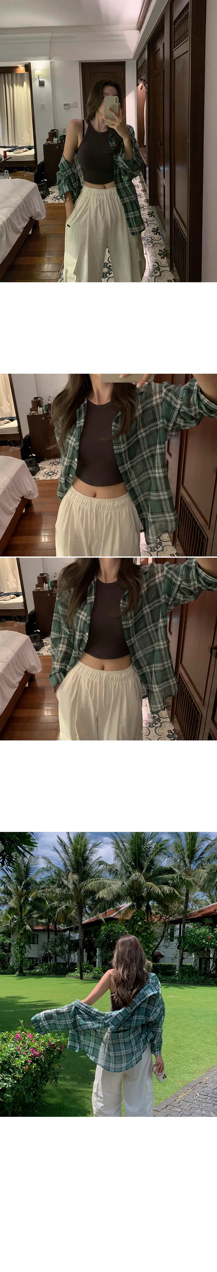 [MADE/Essel]핀 투웨이 워터프루프 와이드 카고팬츠 상세 이미지 14