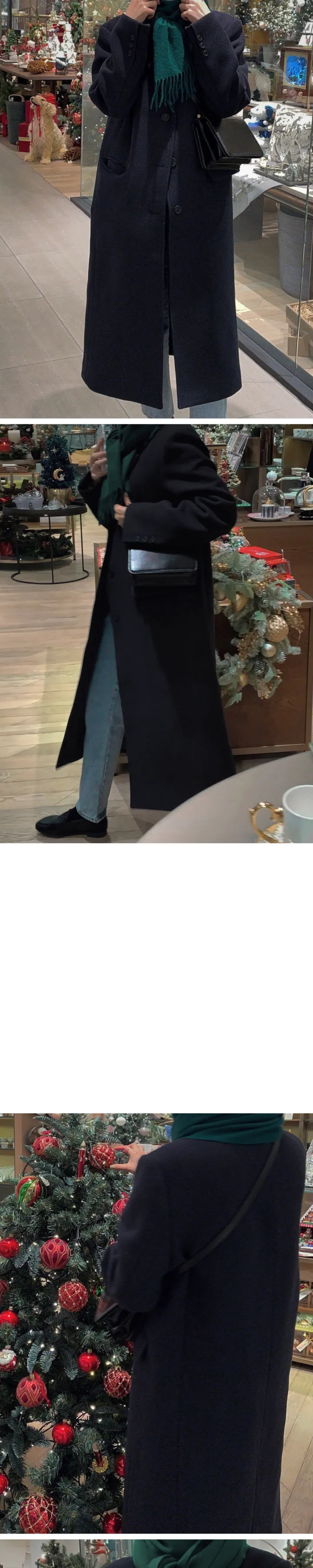 다이아 울 코트 (울 60%, 4온스 누빔) 상세 이미지 23