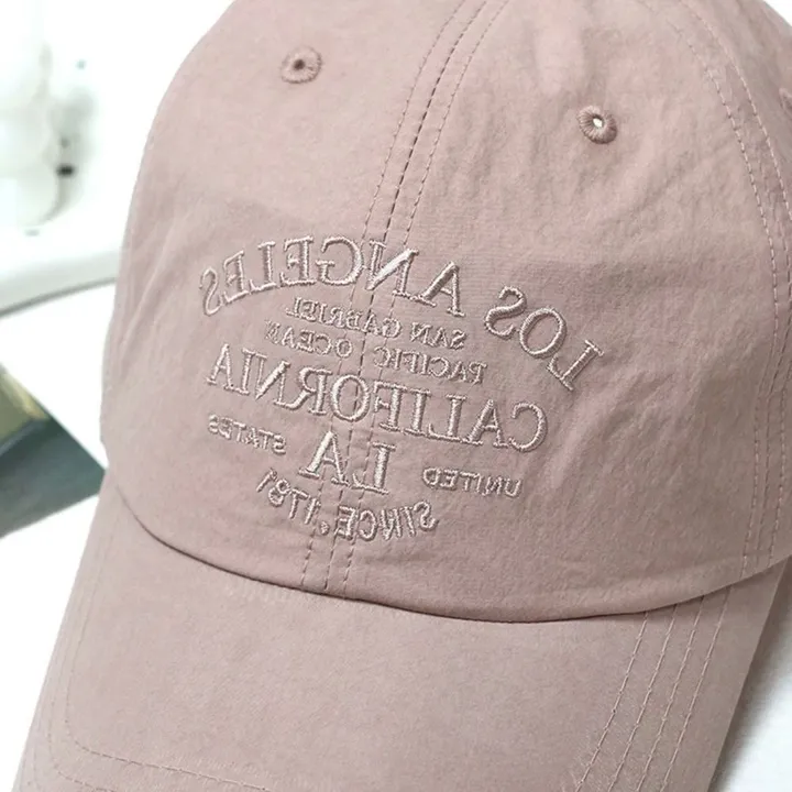 [묶음할인]여름 LA캡 나일론 바스락 데일리 물놀이 운동 볼캡 모자 5COLOR 5시이전 주문시 당일출고 가능! [KIT 바스락 볼캡 추가] 상세 이미지 32