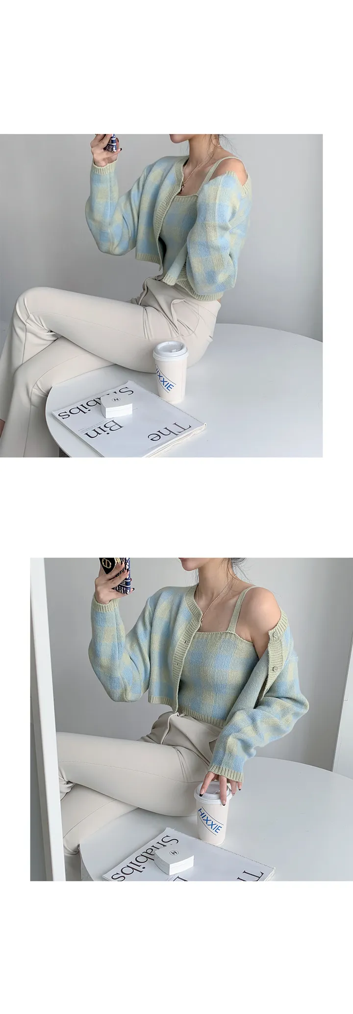 켈리 하이웨스트 부츠컷슬랙스 상세 이미지 9