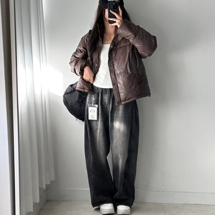 [최저가🔥] 꾸안꾸 강추! 루즈핏 패딩 점퍼 학생 대학생 데일리 데이트 캐주얼 캠퍼스 신상 특가 할인 봄 여름 가을 겨울 여행 수학여행 졸업 개강 졸사 하객룩 직장인 상세 이미지 14