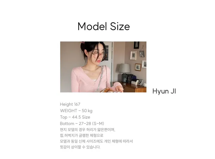 6color 웨인 여리핏 슬림 골지 브이넥 크롭 니트 가디건 6color 상세 이미지 17