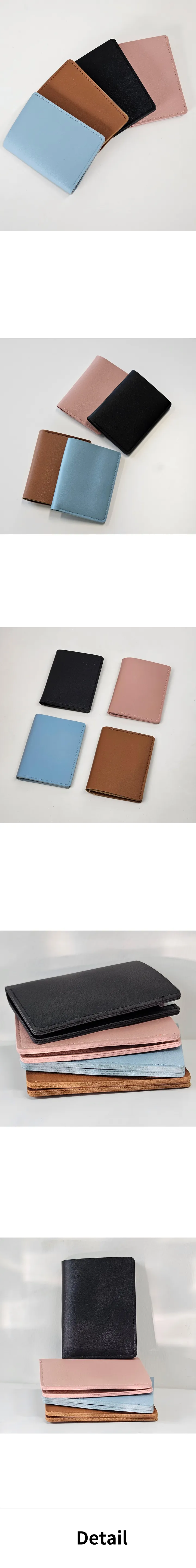 신상/키링증정 캐쥬얼 카드 지갑 4color W1010 상세 이미지 4