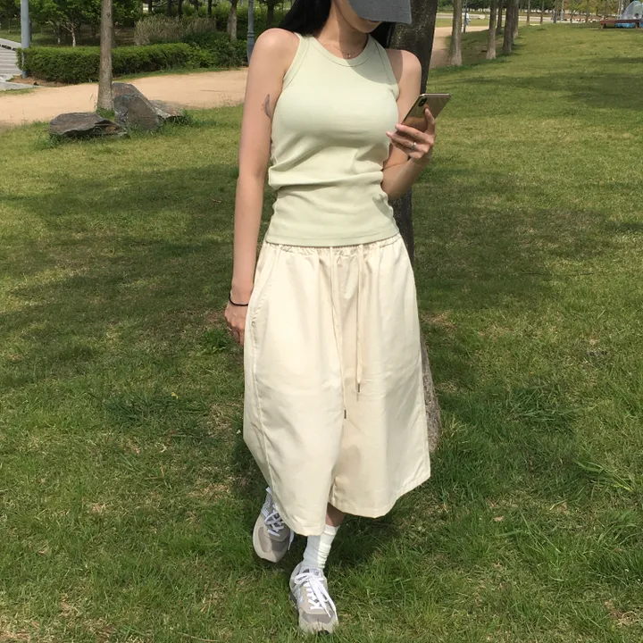 [*극찬핏]하프 생지 버뮤다 pt : half bermuda pants - 3 color 상세 이미지 7