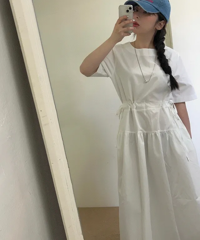 [남녀공용] 데일리 레터링 연청 진청 데님 볼캡 남녀공용 야구 모자 (2color)