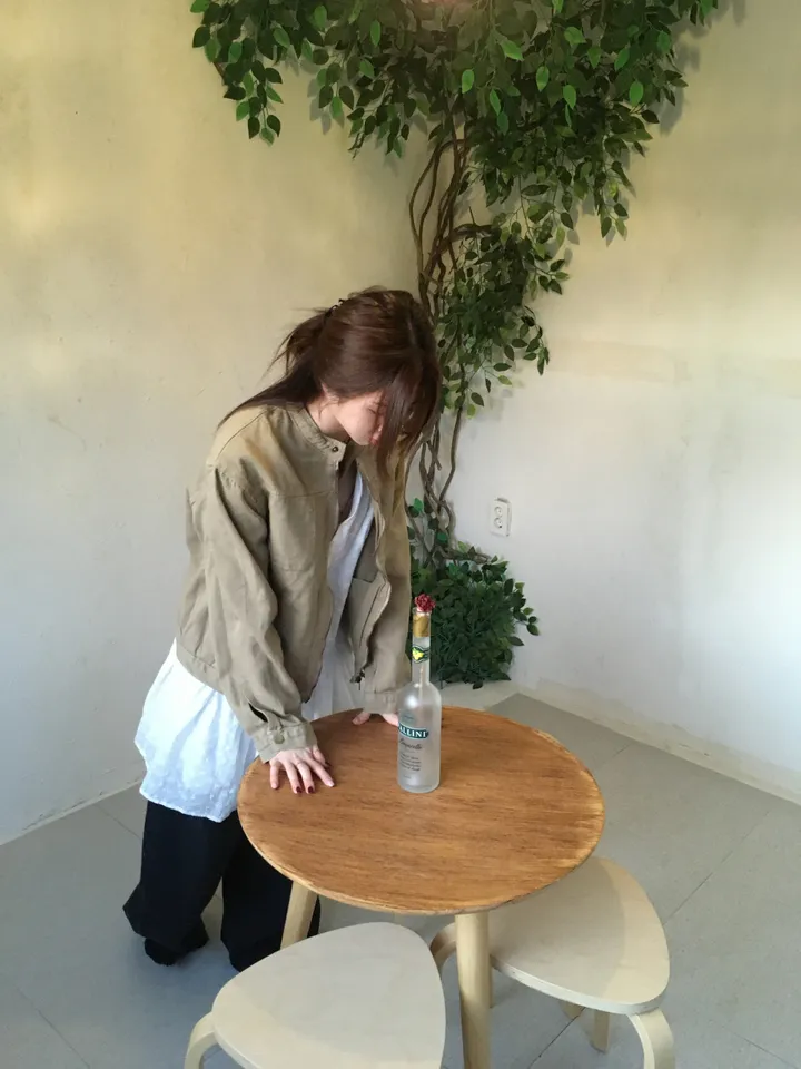 [봄신상💐](2colors/주문폭주🎉/투웨이) 빈티지 블루종 코튼 면 라이더 점퍼 자켓 jk 상세 이미지 21