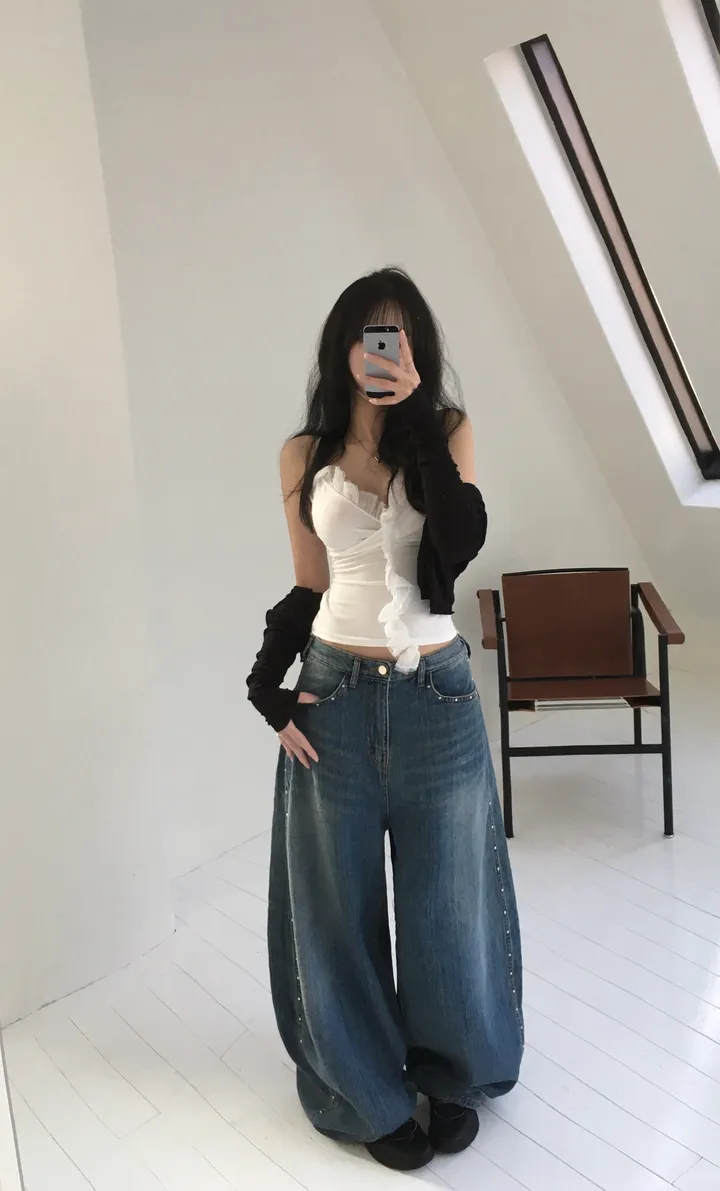 [*feminine🤍] 로제 레이스 랩 나시 lace sv - 3 color 상세 이미지 18