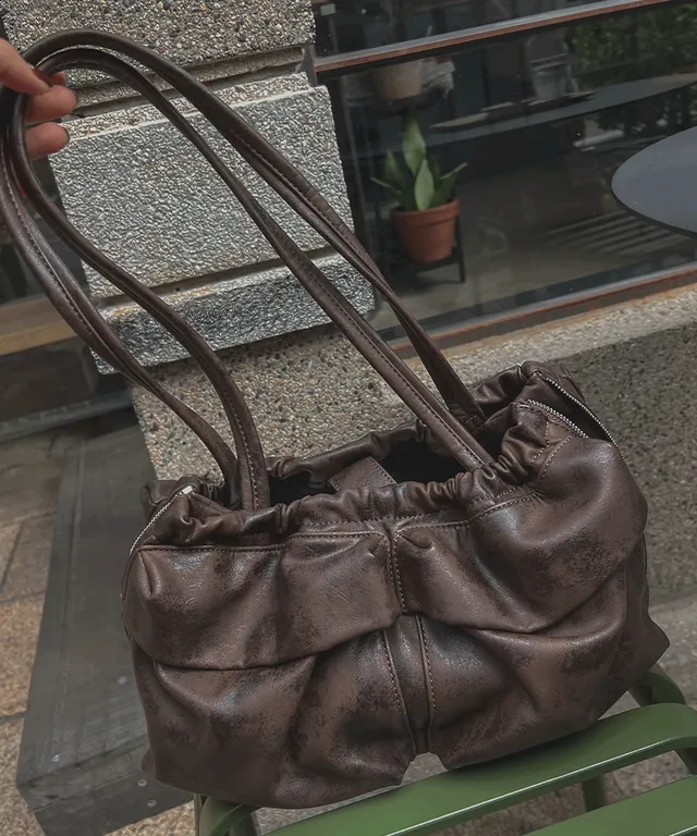 빈티지 포켓 숄더백