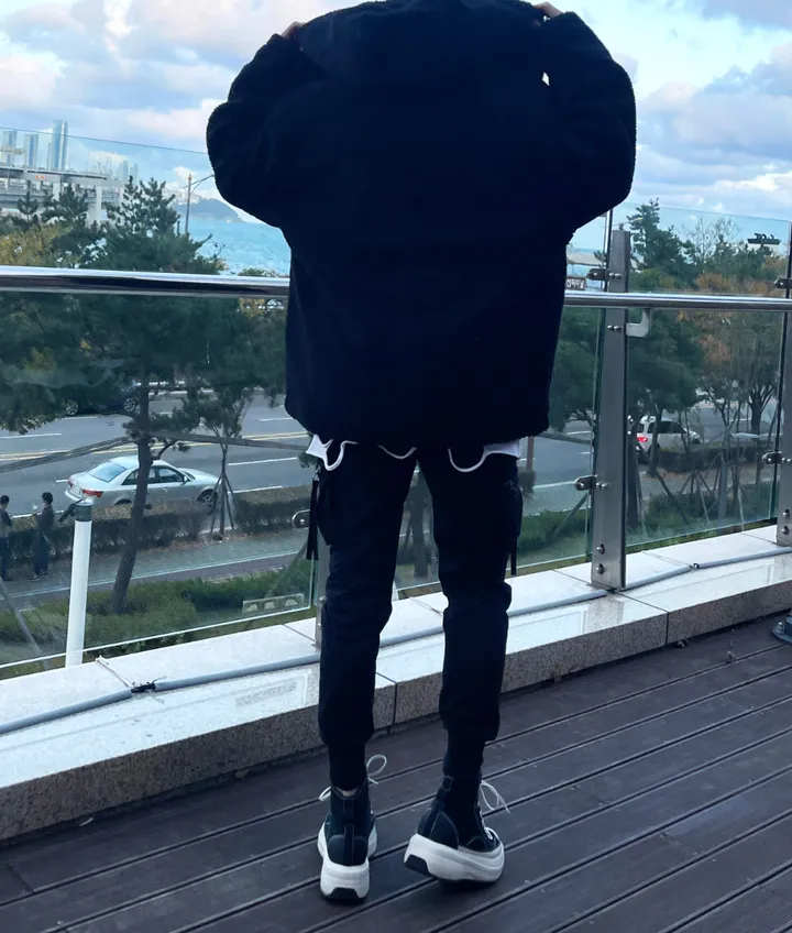 덤블 헤비 양털 패딩 오버핏 투웨이 스트링 후리스 뽀글이 후드 집업 자켓 점퍼 상세 이미지 71