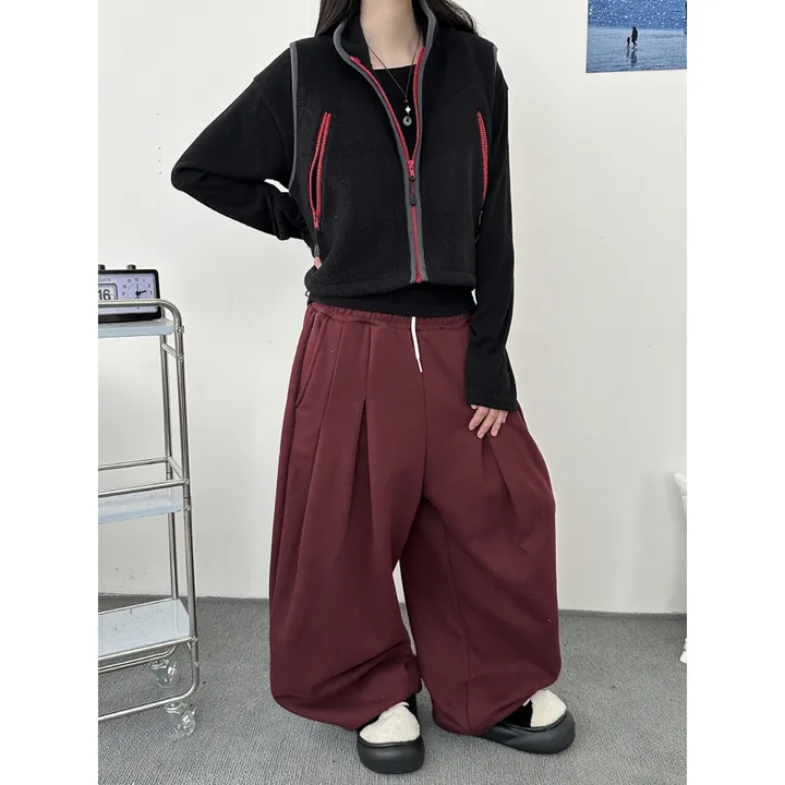 [OOTJ MADE]키치 더 힙 믹스 컬러 포인트 플리스 후리스 하이넥 집업 베스트(4color) 상세 이미지 33