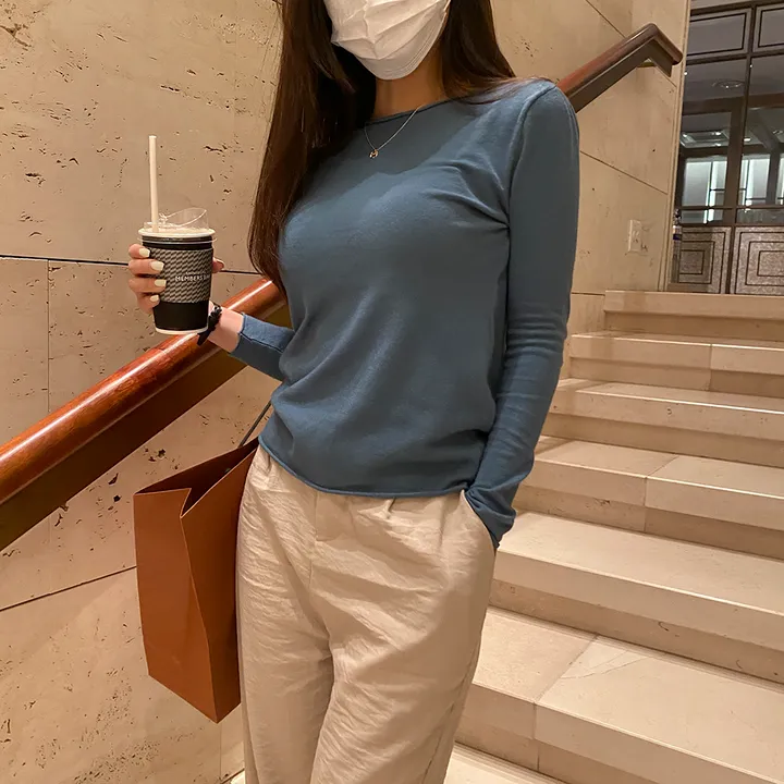 당일🚀* 핵부드러움!! 몸매 좋아보이는 쫀쫀 골지니트 상세 이미지 30