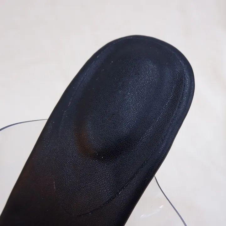 💛후기인증/여리핏💛 뷰티레그 스퀘어 투명스트랩 뮬 슬리퍼힐 10cm 상세 이미지 34