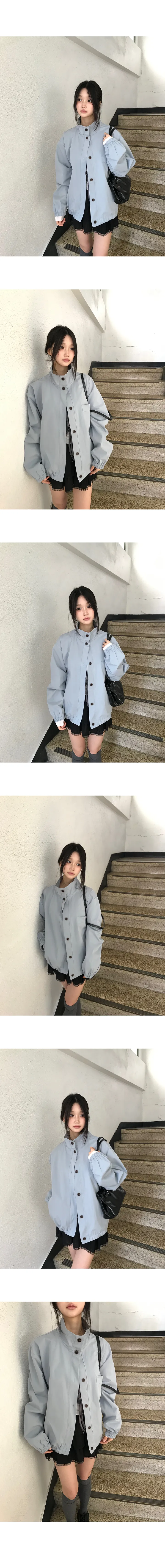 [봄아우터🎀/기획상품!] 스카이 윈드 오버핏 야상 점퍼 상세 이미지 8