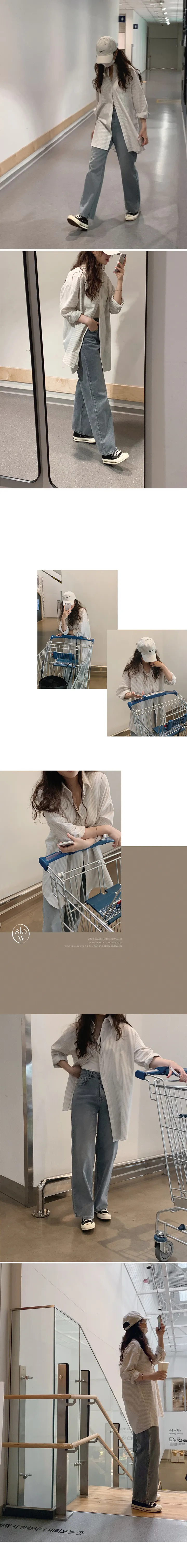 [후기인증핏👖] 투데이 와이드 중청데님팬츠 (+기본/롱ver) - 4 size (자체제작/슬로우앤드/와이드핏/스트레이트핏/데일리룩/워싱) 상세 이미지 31