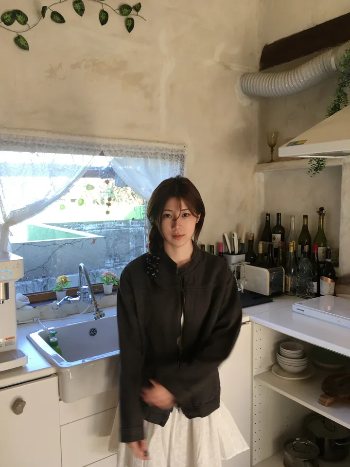 [봄신상💐](2colors/주문폭주🎉/투웨이) 빈티지 블루종 코튼 면 라이더 점퍼 자켓 jk 상세 이미지 88